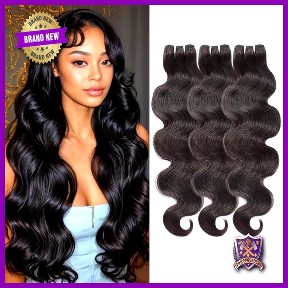 16A Body Wave Human Hair Extensions 16-20 Inch Brazilian Virgin Hair
